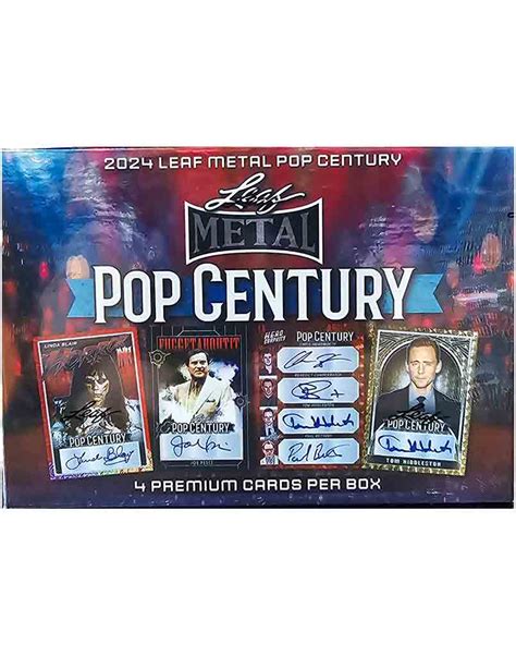 2024 leaf metal pop century box|2024 leaf hobby box.